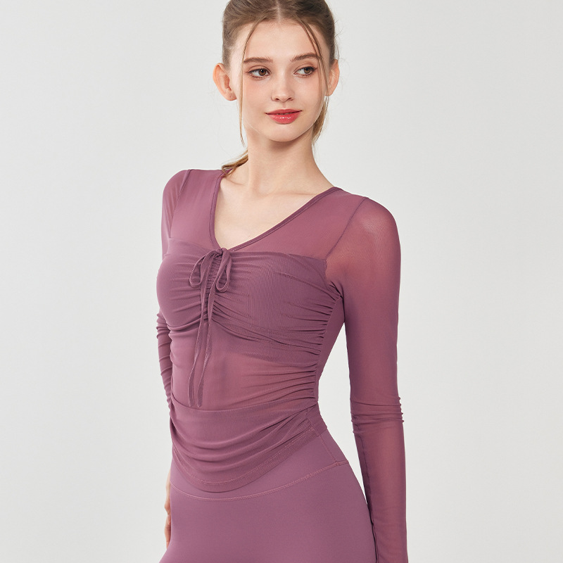 Sexy mesh high-end yoga suit l - Pilates Yoga One 评论和价格